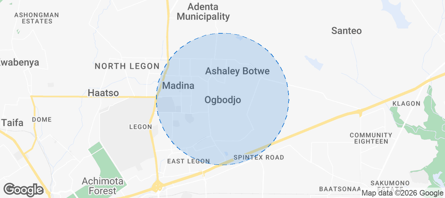 Ogbojo Airbnb map